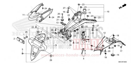 KOTFLUEGEL, HINTEN NSS750M de 2021